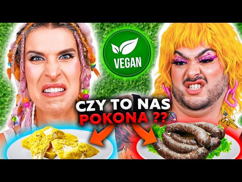 WEGAŃSKIA KASZANKA? 🤢 CAŁY DZIEŃ WEGAŃSKIE ZAMIENNIKI Z MARKETÓW! | Agnieszka Grzelak Vlog i Misia