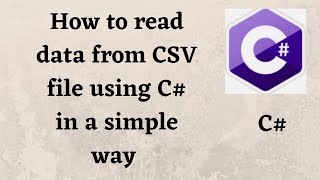 How to read data from CSV file using C# / How to read CSV file from C# screenshot 5