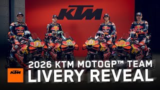 Red Bull KTM MotoGP™ Team Livery Reveal 2026 | KTM