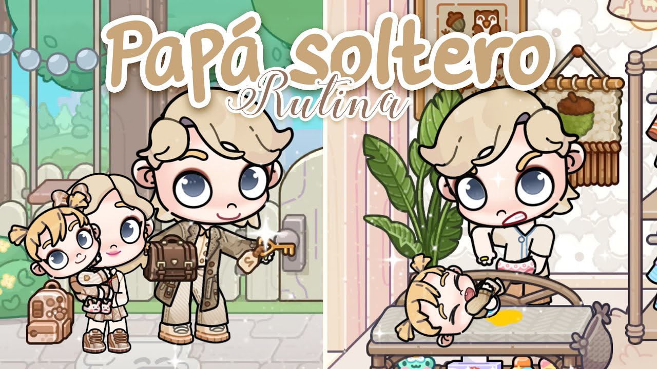 Mi rutina matutina como papá soltero ☀️💖 | Avatar World