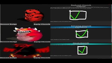 redvoid chomik, extreme chomik, and devil chomik (Find The Chomiks)