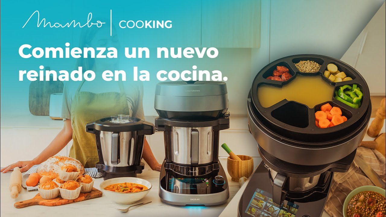 Gama de robôs de cozinha Mambo CooKing