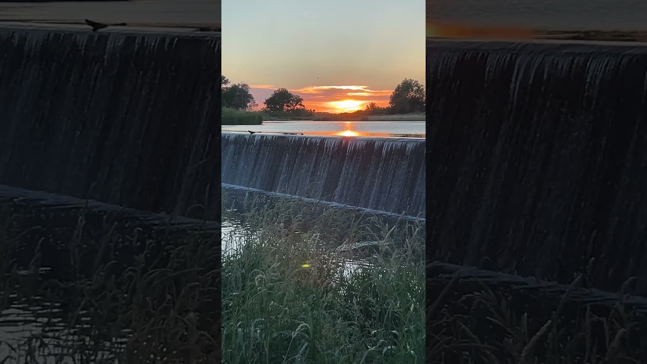 Waterfalls and sunsets!