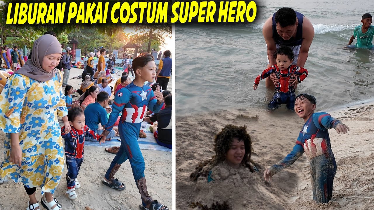 MAIN KE PANTAI SAMPAI MALAM..