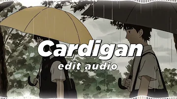 Cardigan ( tiktok version ) - taylor swift [ edit audio ]