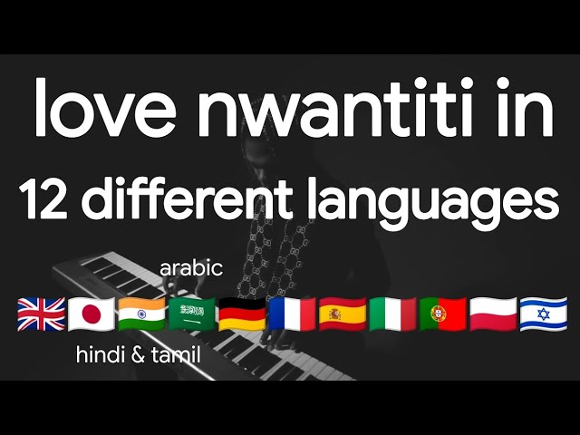 CKay - love nwantiti in 12 different languages class=