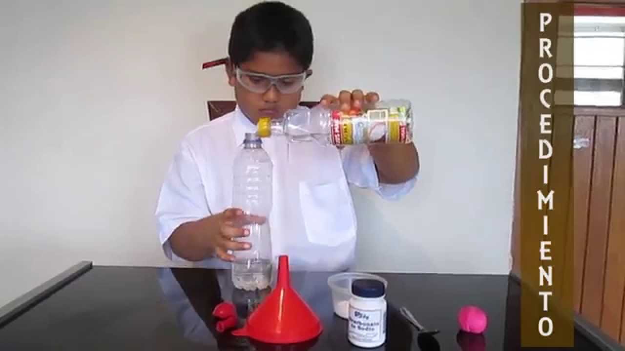 EXPERIMENTO GLOBO QUE SE INFLA SOLO