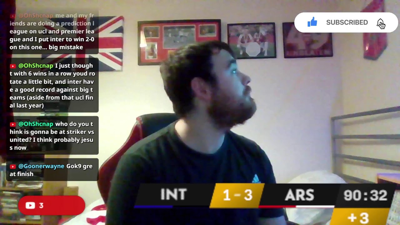 Inter Milan vs Arsenal | Match Watchalong