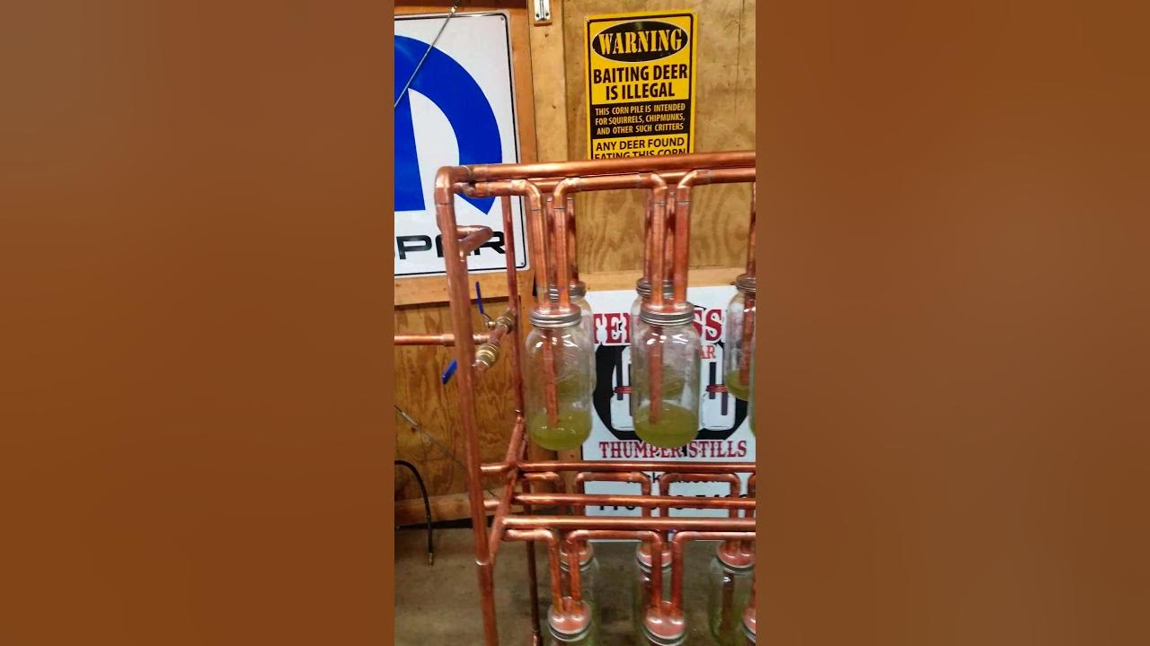 12 mason jar thumper moonshine still YouTube