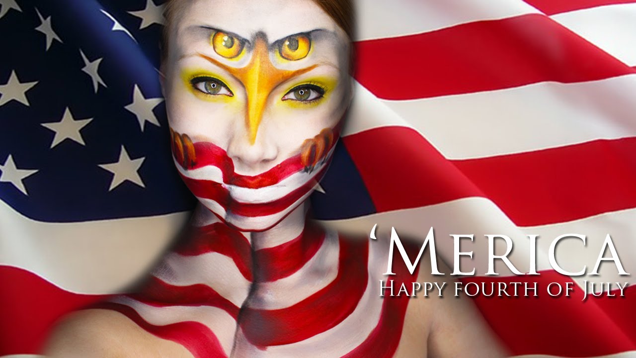 Fourth of July Makeup Tutorial