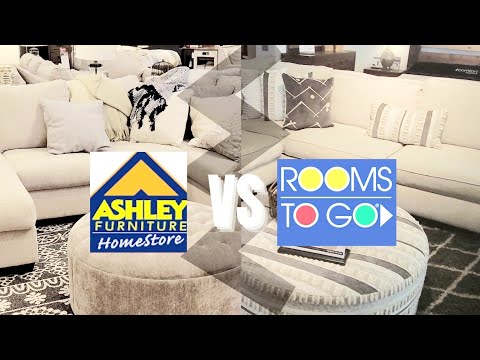 Furniture Shopping: Ashley Homestore VS Rooms to Go 