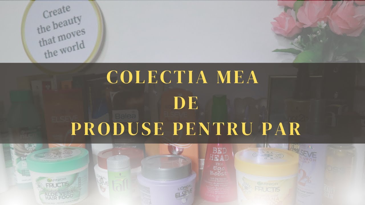 Colectia mea de produse pentru par ❤️