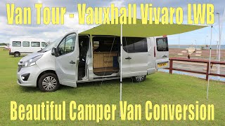 Van Tour - Vauxhall Vivaro LWB - Beautiful Camper Van Conversion