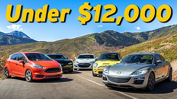 Fun Car Under $12,000 - 5 great choices for your daily!