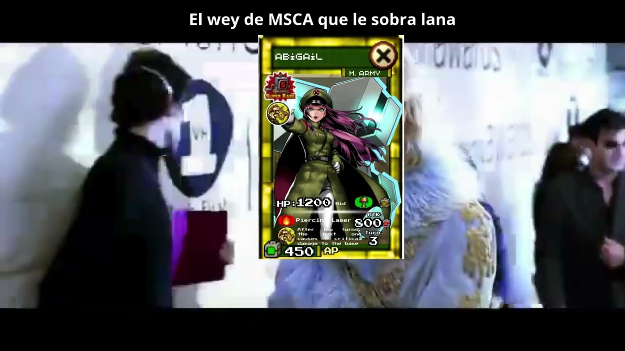 El wey de MSCA todo un pay2win
