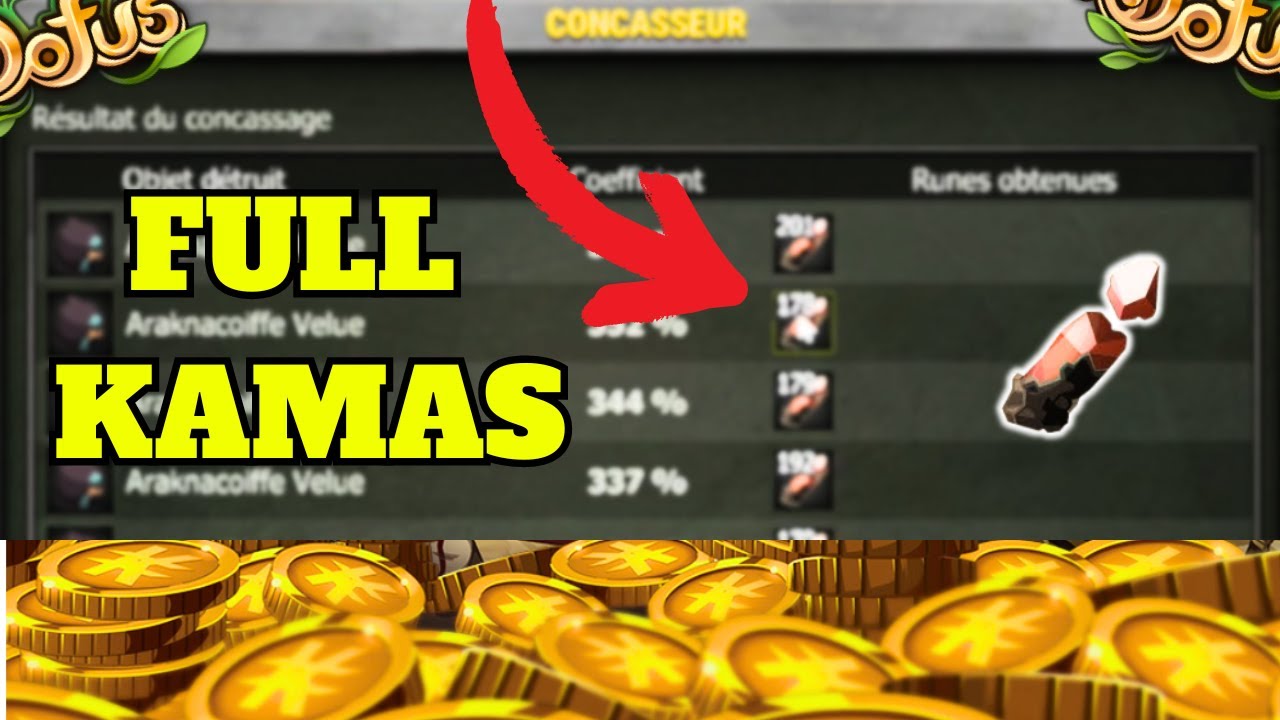 Faire des KAMAS à COUP SÛR avec un PETIT BUDGET sur DOFUS ! - YouTube