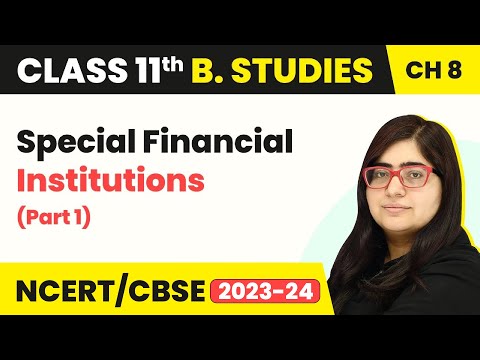 Special Financial Institutions (Part 1) - Sources of Business Finance | Class 11 Business Studies