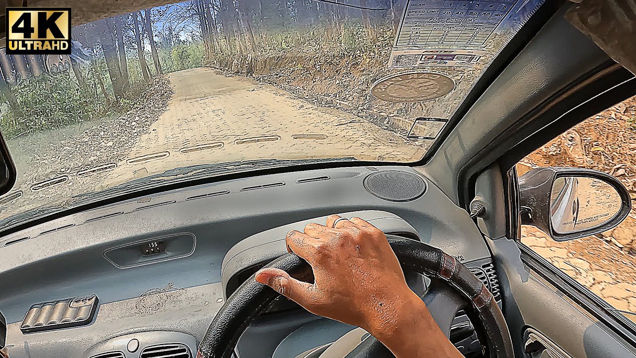 RELAXING ASMR Drive in Meghalaya's DANGEROUS Hills 🌲 | Travel With INDICA 🚘