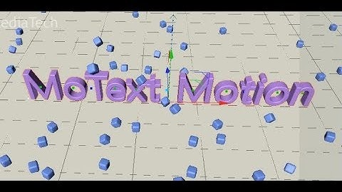 [시포디 다이내믹] 모텍스트 낙하와 에미터 파티클 모션(Cinema 4D MoText & Emitter Motion Tutorial)