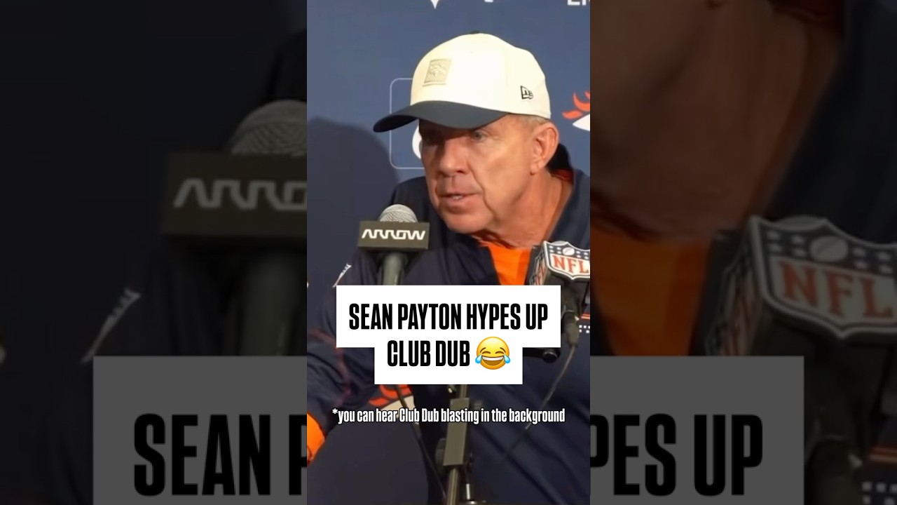 Sean Payton HYPES UP Club Dub 🔥