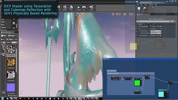 Icicle Transition Shader Made in UE4