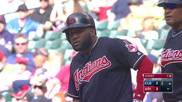 CLE@ARI: Almonte pokes an RBI single to left field