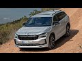 New skoda kodiaq sportline 2024  driving exterior  interior