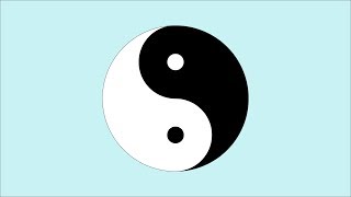 How to make yin & yang symbol | illustrator tutorial
