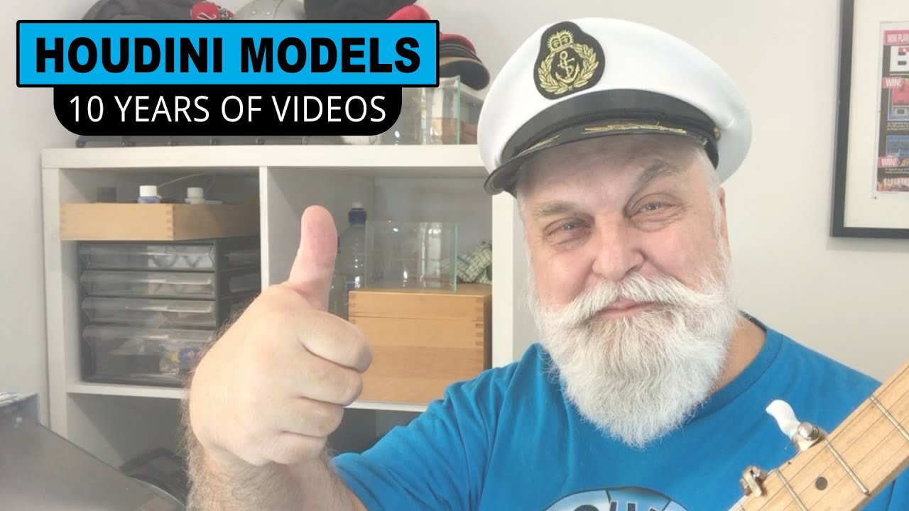 10 YEARS OF YOUTUBE VIDEOS about scale modelling by Harry Houdini