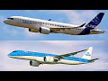 Airbus A220 300 vs Embraer E195 E2 | FULL COMPARISON