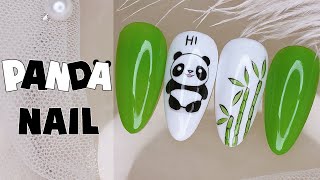 Vẽ Móng Hình Gấu Trúc Đơn Giản - Vẽ Móng Tay Đơn Giản screenshot 1