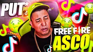 REACCIONANDO a LOS TIKTOKS más 💩🤮 DE TODO FREE FFIRE #6