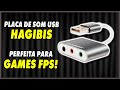 ESSA PLACA DE SOM AUMENTA MUITO A VOLUME DO ÁUDIO, MAS NO MICROFONE... REVIEW PLACA DE SOM HAGIBIS