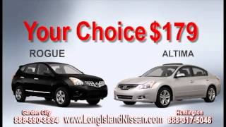 Your Choice $179 - Nissan Altima or Rogue