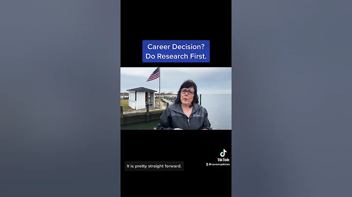 Career Decision? Do Research First. @deborahbrownvolkman