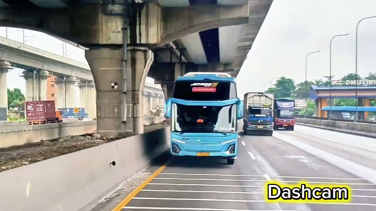 Rekaman kamera belakang mini bus / Elf 