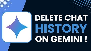How to Delete Chat History on Gemini | Erase Memories - 2024 !