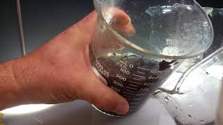 Sludge Dewaterting Pour Testing