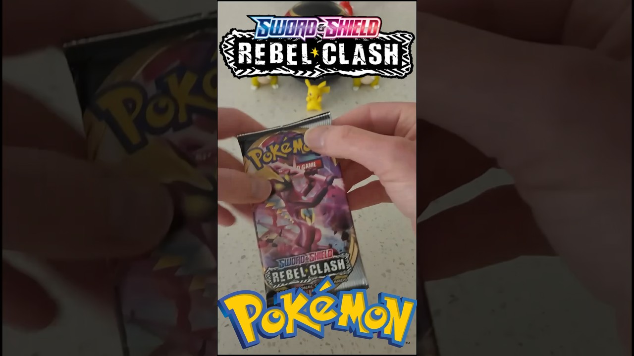 😀TWO RARES!!😀 Pokemon Rebel Clash Booster Pack Opening! 