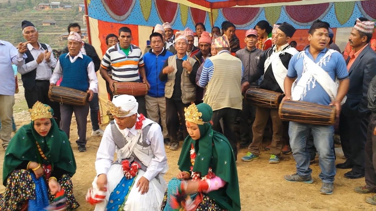 Nepali Cultural Activity's (sorathi Dance/Maruni Song/Nacheri Song) At Gulmi, Bharse 2018