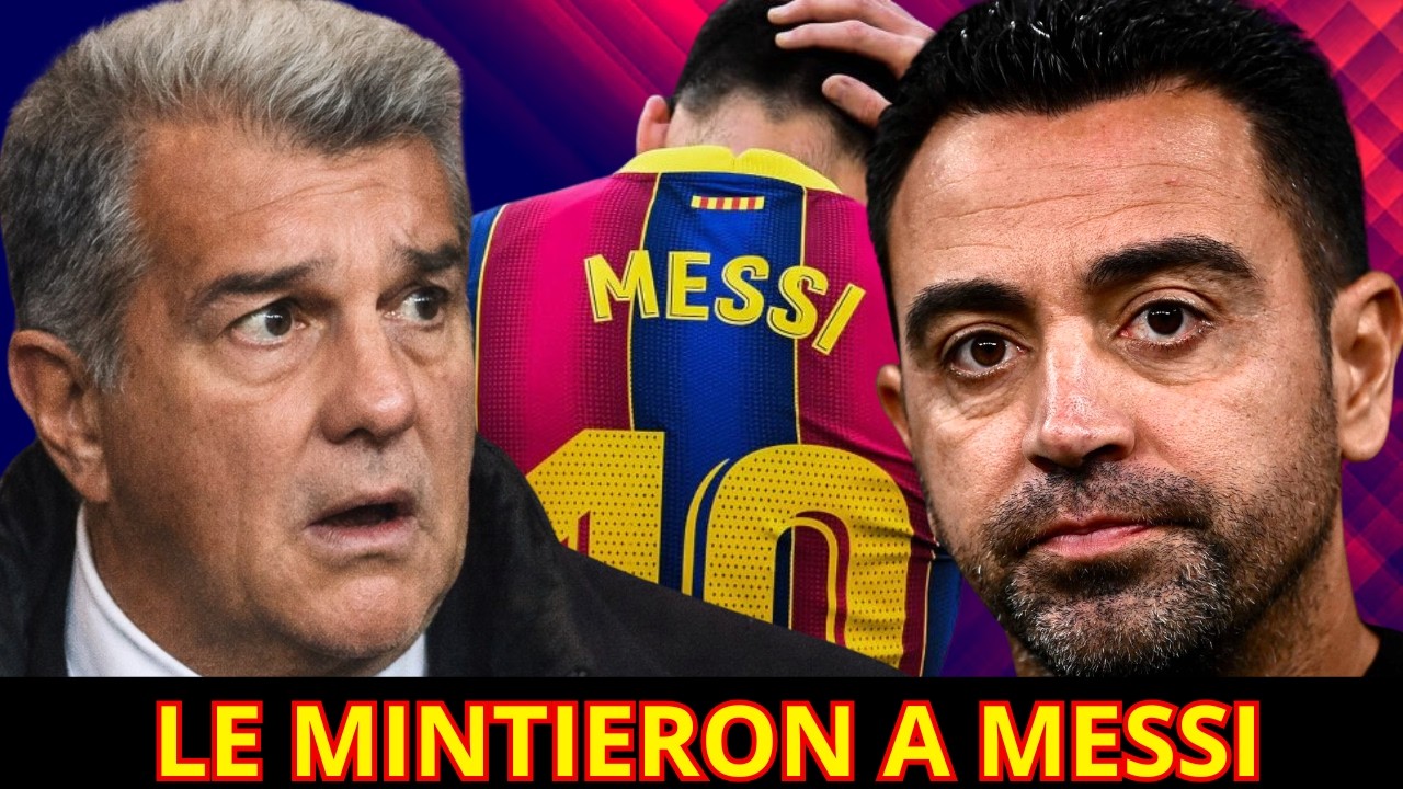 XAVI ROMPE EL SILENCIO: LA VERDAD SOBRE POR QUÉ LAPORTA NO DEJÓ VOLVER A MESSI