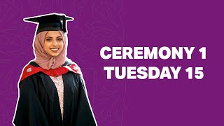 Aston University Graduation 2025 – Ceremony 1 - Tuesday 15