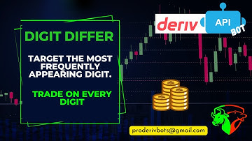 Untraceable Digit Differ Bot | Deriv API Bot | Safe Trading with Split Martingale