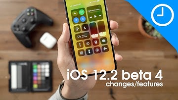 iOS 12.2 beta 4 - new changes / features!