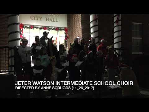 Jeter Watson Intermediate School Choir Sings "We Wish You A Merry Christmas"