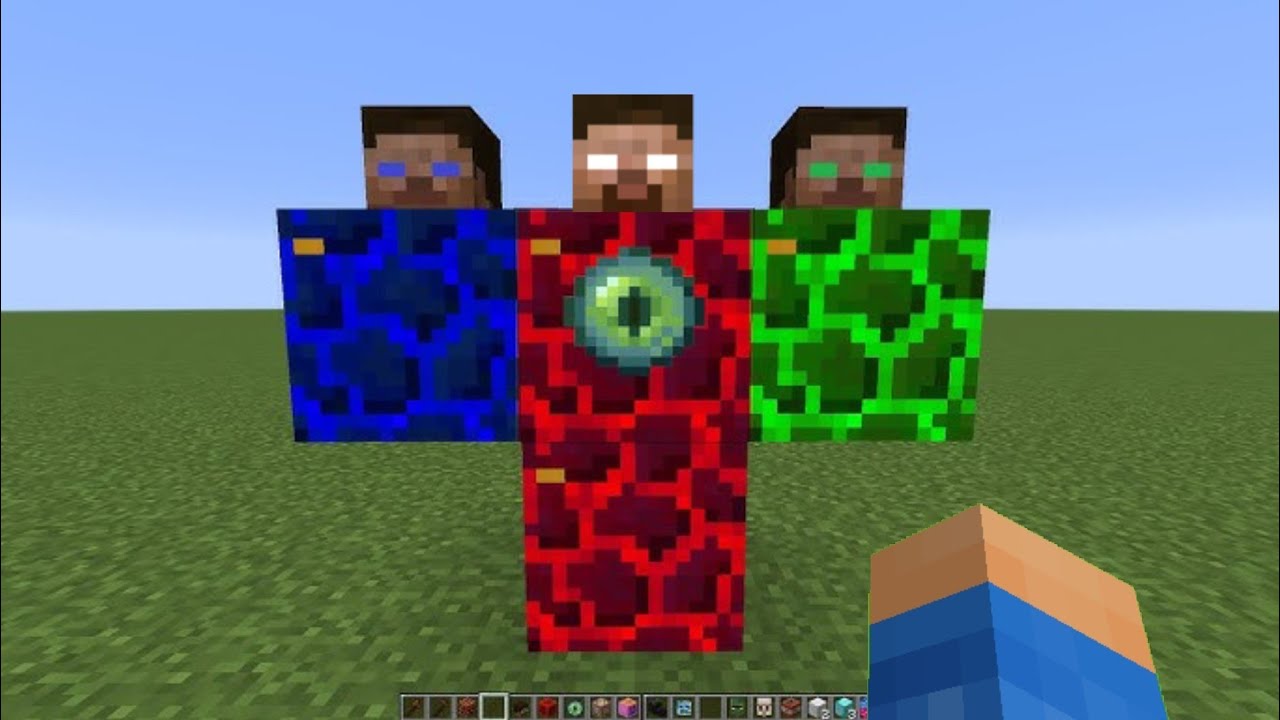 Can I create triple spiral rainbow herobrine garud