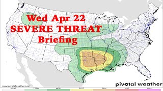 Apr 22 SEVERE THREAT Briefing | EF-Meteorology