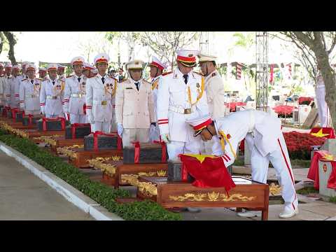Ho Chi Minh City conducts final rehearsal for memorial service of 731 martyrs at Le Thi Rieng Par...