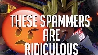 THESE SPAMMERS ARE SO STUPID!!! ( I RAGE QUIT!!!) Jump Force Online / Ranked Gameplay