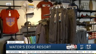 Water's Edge Resort says We're Open for winter fun